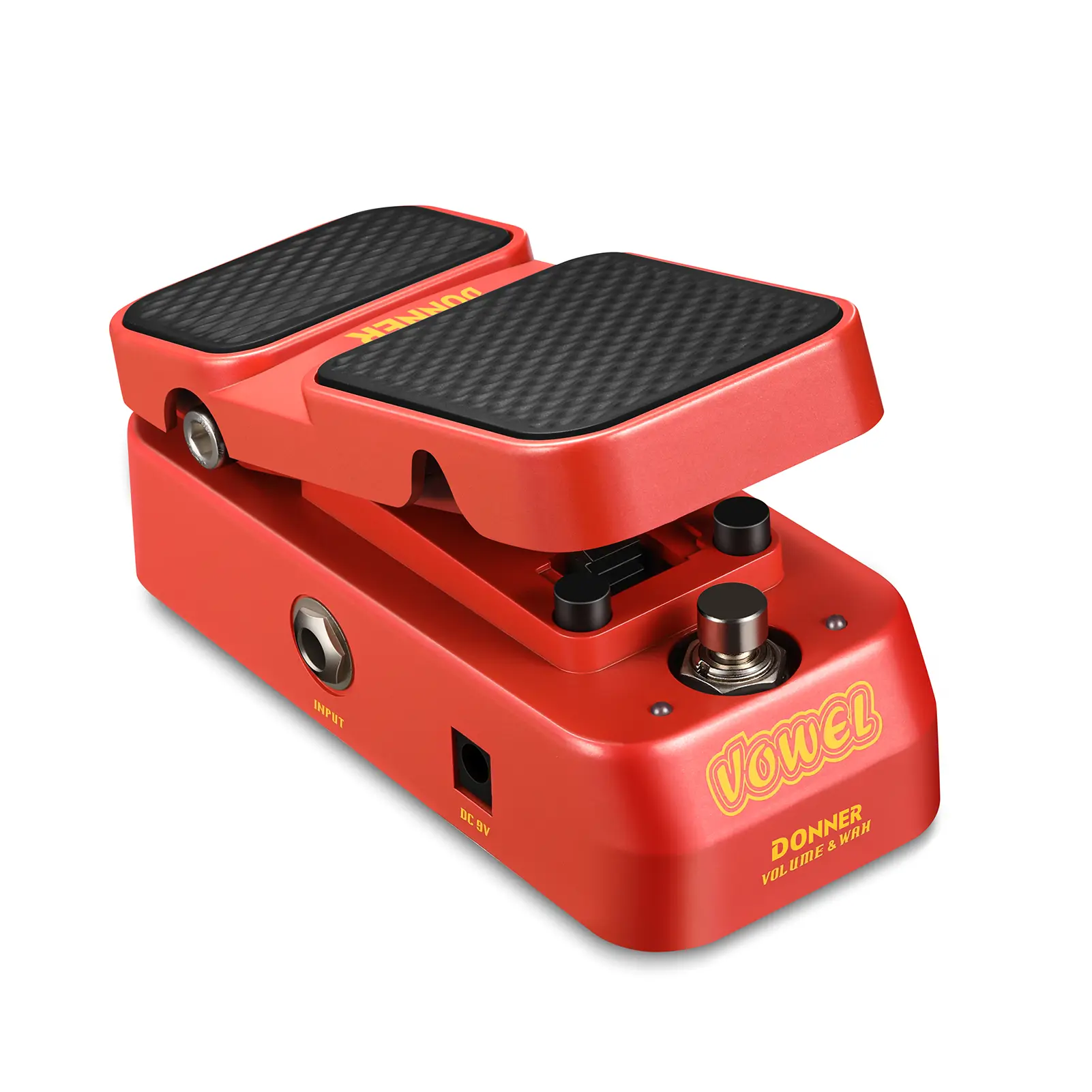 Donner Guitar Wah Pedal, 2 in 1 Wah Volume Pedal, Mini Vintage Electric Guitar Effect Pedal with Wah Wah Active Volume Control, Vowel Lightweight Guitar Pedal Donner Guitar Wah Pedal, 2 in 1 Wah Volume Pedal, Mini Vintage Electric Guitar Effect Pedal with Wah Wah Active Volume Control, Vowel Lightweight Guitar Pedal