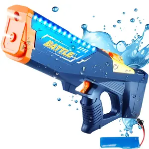 Automatic Water Blaster Toy for Kids & Adults Rechargeable Electric Soaker Blaster with Built-in Pump for Pool Battles and Summer Fun