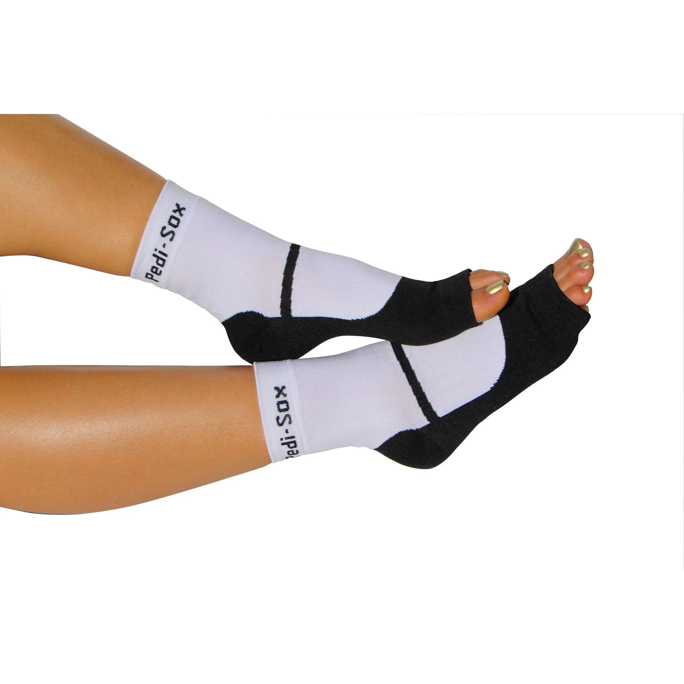 Women's Mary Jane Pedicure Socks - Ultra-Lux Open-Toe Ballet Slipper Design, Stretchy Mid-Weight Acrylic Blend for Year-Round Wear, Ballet Socks, Feet