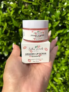Belle's Secrets Orgainc Strawberry Lip Scrub