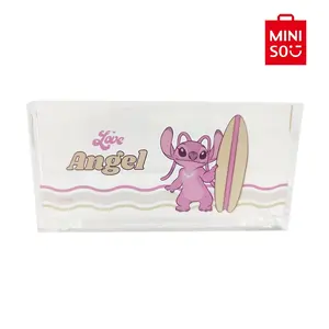 Disney Lilo & Stitch Collection Stackable Transparent Storage Box Cute Stitch Design Clear Visibility Ideal for Home Organizing Small Item Storage Perfect for Space Saving Fan Use Holiday Holiday Haul Gift Organiser