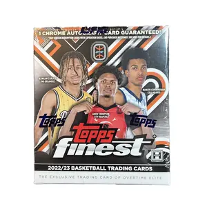 2022 Topps Finest OTE Basketball Cards - 1 Autographed Card per box!