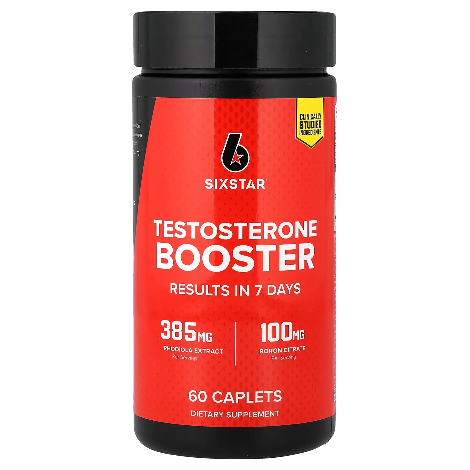 SIXSTAR Testosterone Booster, 60 Caplets SIXSTAR Testosterone Booster, 60 Caplets