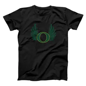 Letter O Oregon Game Day Cool Wings Fun Cool Duck Fan Gift  T-Shirt, Sweatshirt, Hoodie