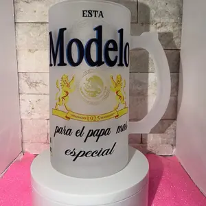 EL PAPA MD33l0 Beer Mugs - 16 oz Kitchenware Drinkware for Beverages