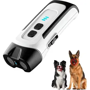 Anti-bark Device, Ultrasonic Bark Stopper with Led Light, High-power Ultrasonic Bark Control Unit, Adjustable-frequency Bark Stopper—suitable for Small, Medium, and Large Dogs,summervibes