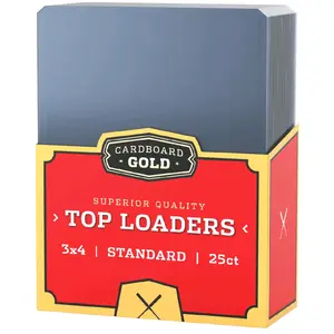 Cardboard Gold top loaders (1 pack of 25)