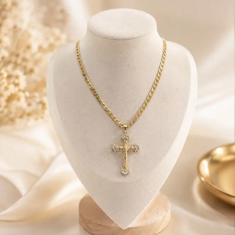 Chain with Cross Charm