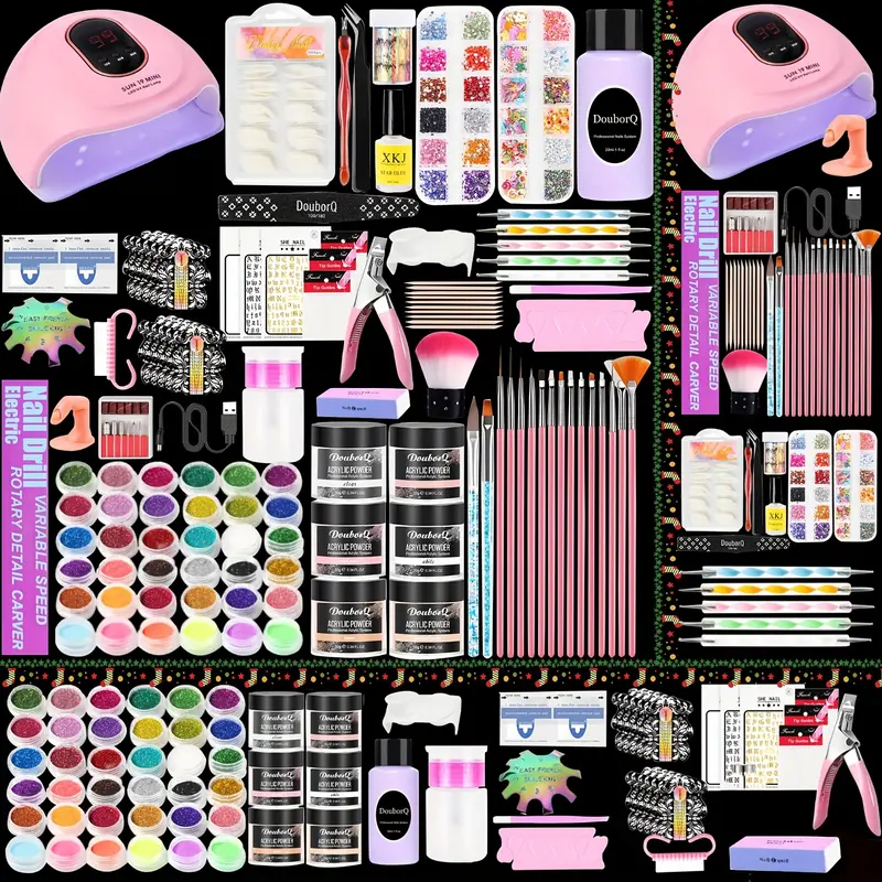 Pedicure Tool, Nail Tools, Acrylic Nail  And Full Nail Set for Beginners Acrylic with Everything