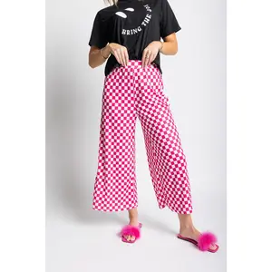 My Reputation Checkered Pants - Pink