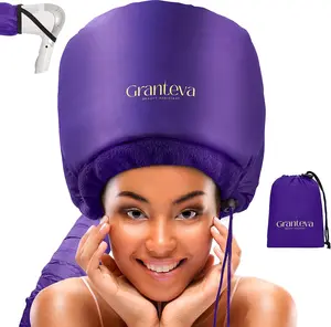 Large Hooded Hair Dryer Cap: Speeds Up Drying Time, Perfect for Curly Hair and Deep Conditioning Treatments