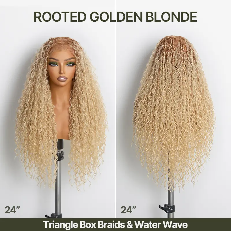 ROOTED GOLDEN BLONDE