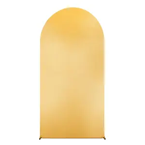 GARVEE Wedding Arch Cover Double-Sided Spandex Fitted Arch Stand Covers Stretchy Backdrop Cover for Balloon Arches Birthday Party Bridal Baby Shower Ceremony Banquet Photography Decoration
