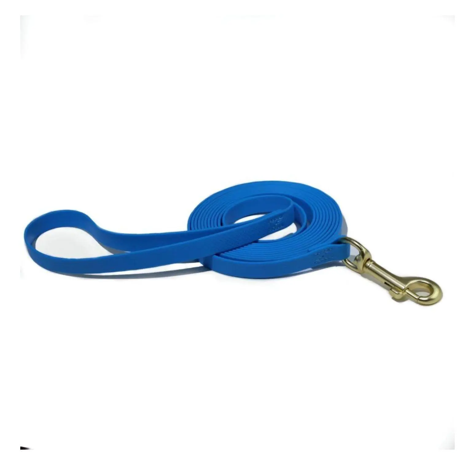 Dog Training Leash, Waterproof & Odor-Resistant Rope Leash, 360 Swivel, Padded Handle, 33ft Long Line for Beach, Hiking, Recall Training