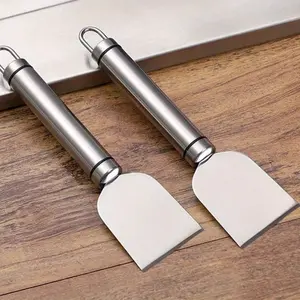 1pc Stainless Steel Multipurpose Spatula Scraper For Kitchen, Floor, Glass And More