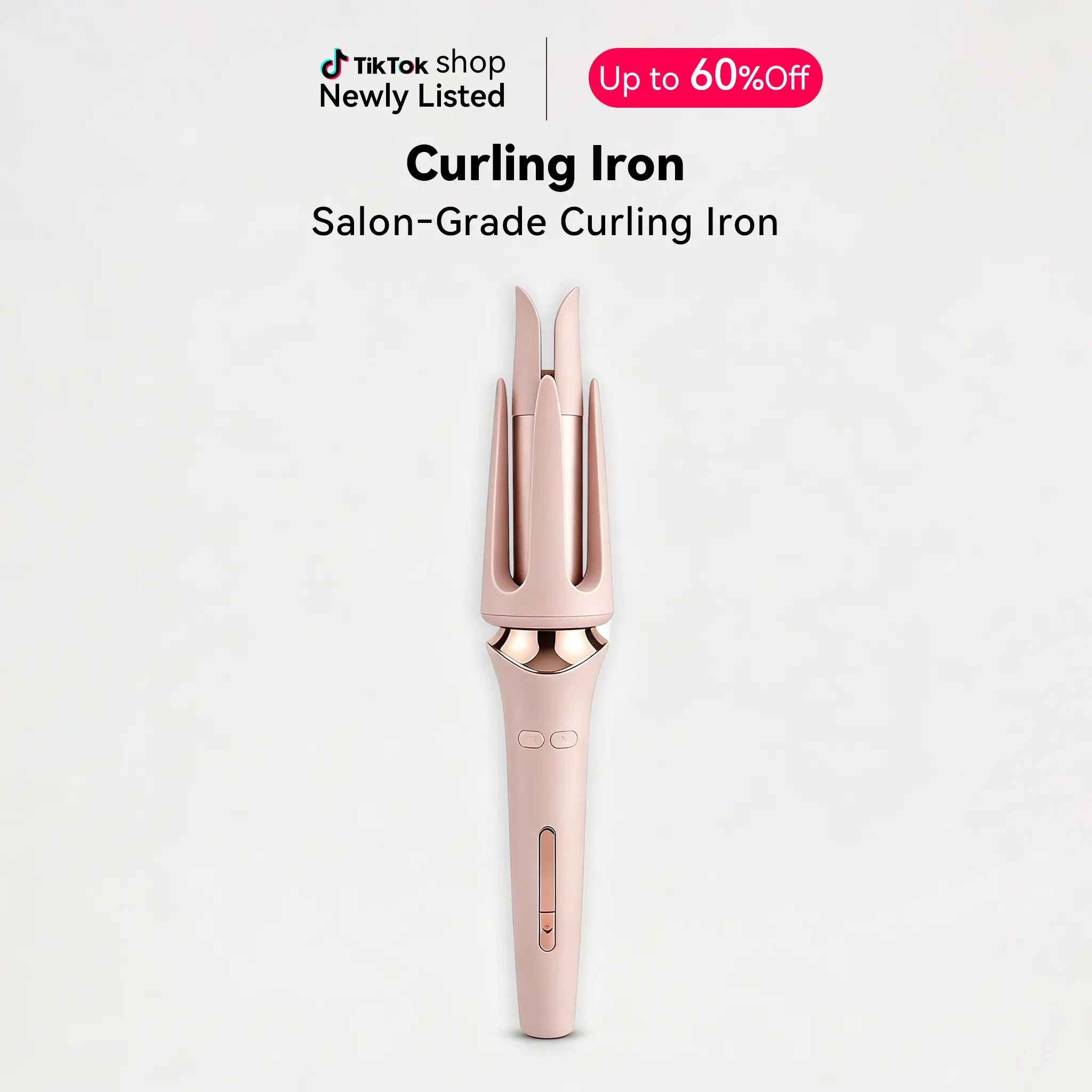 Salon-Grade Curling Iron - Professional Hair Styling Tool, TikTok Shop Newly Listed Item - Up to 60% Off comfort curler