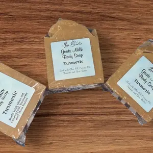 Lav Scents Turmeric Goats Milk Body Soap - Natural Goat Milk Soap with Turmeric for Skin Care