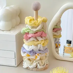 Cross-Border Stock Large Hair Tie Storage Organizer, Rubber Bands Headband Display Rack, Kids Hair Accessories Holder, Display Stand