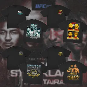 [UFC 328] Khamzat Chimaev vs. Sean Strickland & Joshua Van vs. Tatsuro Taira Fight Night T-Shirt Collection, Vintage UFC 327 Event Tee, MMA Combat Sports Graphic Shirt, Octagon Fighter Streetwear, Cotton Oversized Apparel, Gift for Men & Women