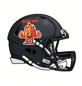 1 Signed Football Helmet Break