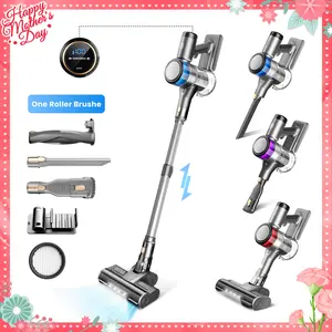 [mothersdaygift] INSE S9X Cordless Vacuum Cleaner – 30Kpa Smart Cleaning Machine for Carpets & Hard Floors, LED Screen, Anti-Tangle Brush, 4 Modes – Household Appliance