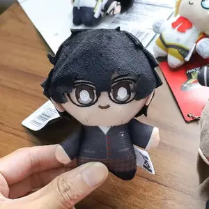 10CM P5 Joker Plush Toy 25th Anniversary Joker Shiomi Kotone Yuuki Makoto Cosplay Anime Plushie Pendant Kids Gifts
