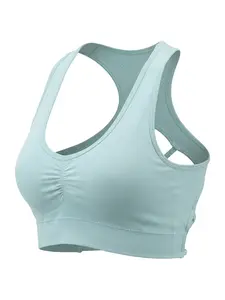 O2K4 Oxygen Yoga 2 Piece Sports Bras and Short Pants for Women Light Support Sexy Criss Cross Back Bra with Removable Pad  Yoga Camisole Sleeveless  Basic Tops