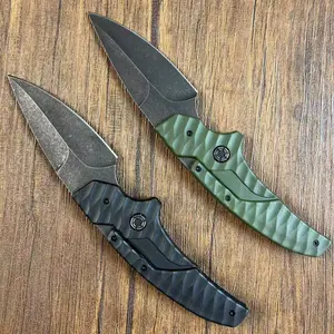 Leather Sheath Portable Folding Knife,Fruit Knife,Belt Sheath Knife