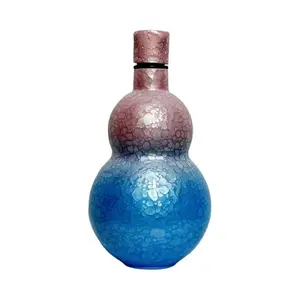 1 Piece 17oz/500ml 316 Stainless Steel Gourd Insulated Bottle -  Sports Travel Water Bottle,Perfect for Gym & Outdoor, Stylish Portable Shape. Great for Holiday Shopping,Fatherdaygift