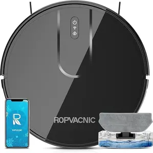 Robot Vacuum Cleaner Robot Vacuum and Mop Combo with 5200Pa Suction, Personalized Cleaning Adjustments, Self- Charging Robotic Vacuum Cleaner, Advanced Obstacle Avoidance
