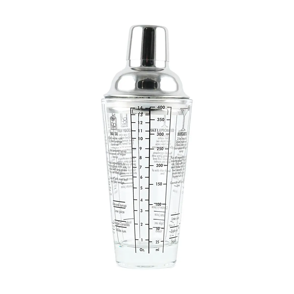 KAWASIMAYA Handheld Shaker Cup for Lemon Milk Tea 13.2oz - Cocktail Mixer Tool for Bubble Tea & Smoothies