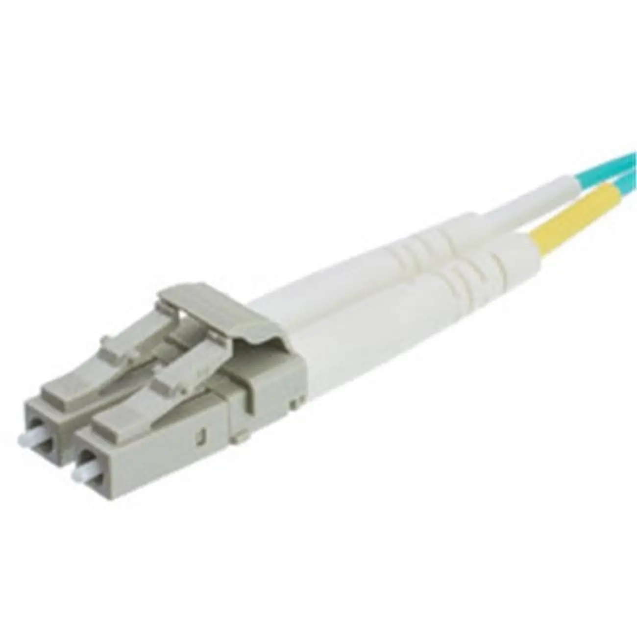 19.6 ft. LC & LC Multimode & Duplex 10 GB Aqua OM4 Fiber Optic Cable, 50 &125 - 6 m