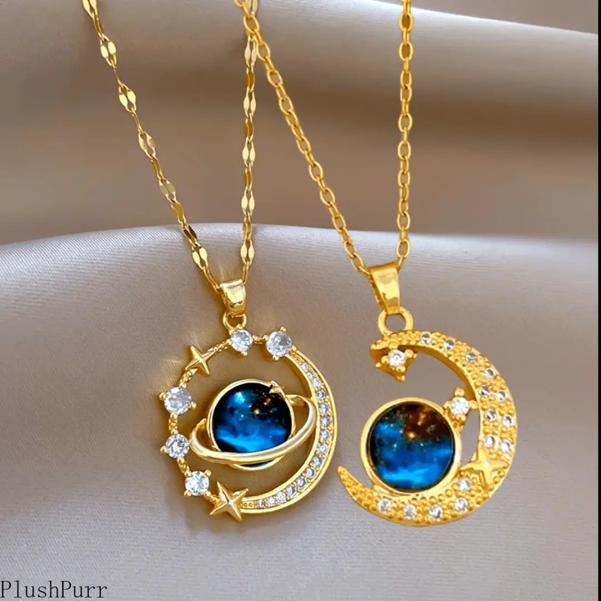 Puzzle Piece Bag Charm and Pendant Necklace Set for Couples, Unisex Classic Statement Jewelry, Daily Use Luggage Accessory, Couple, Charm Necklace tiktokshopbacktoschool