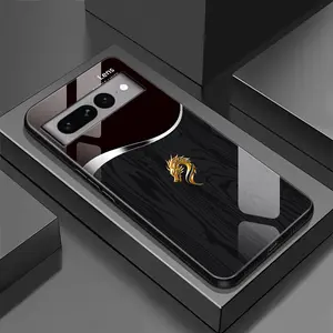 Suitable for [Google Pixel 7 Pro] Personality simple split dragon pattern creative business high-end anti-drop glass mobile phone case affordable anti-drop anti-fingerprint-888