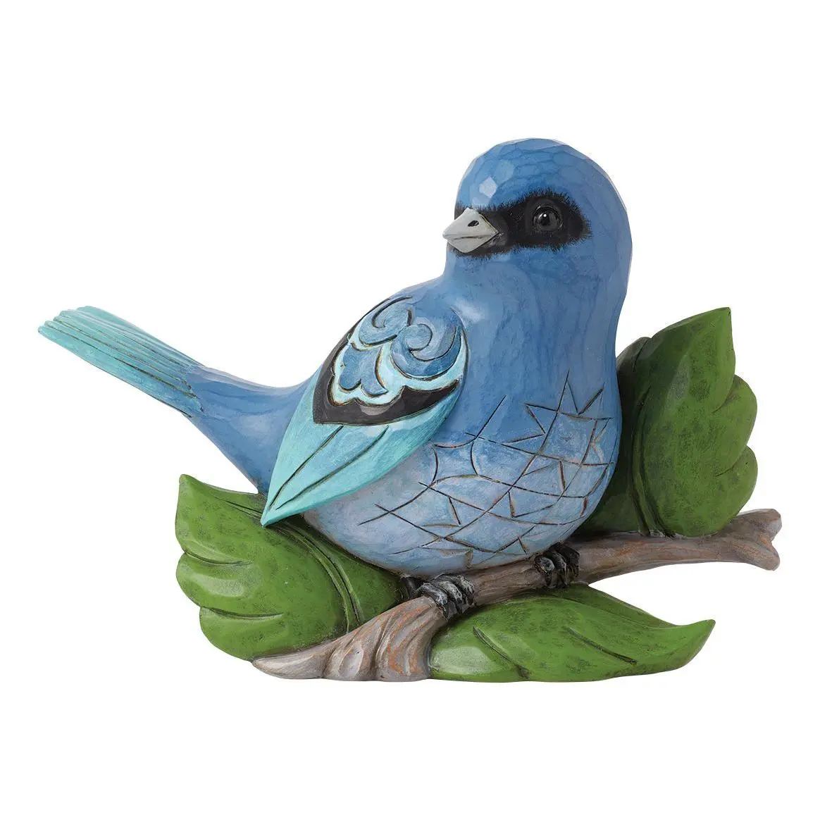 Jim Shore Indio Bunting Bird Figurine 4in H