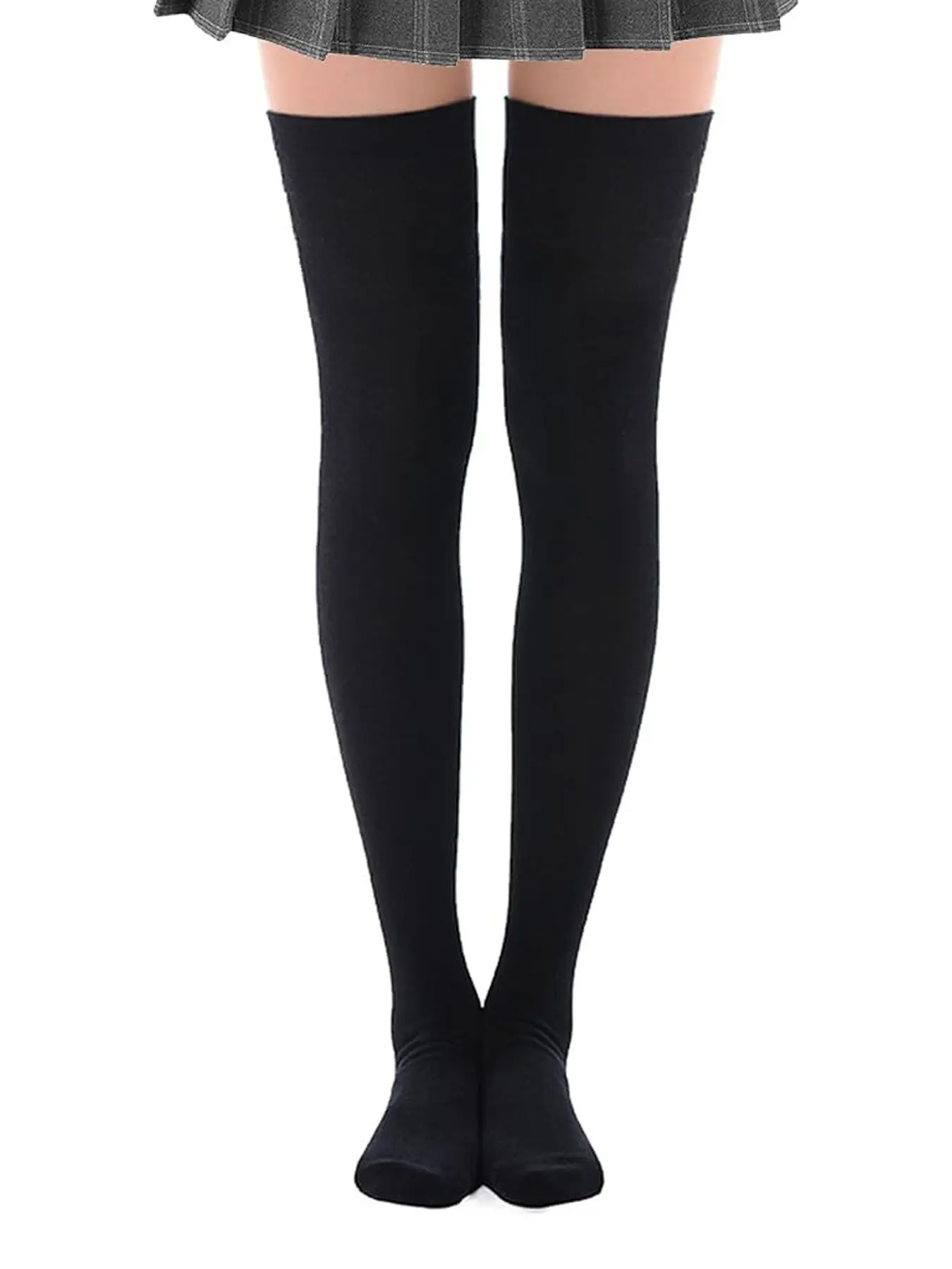 Women Extra Long Thigh High Socks, Knee High Stockings,Leg Warmers for Cosplay