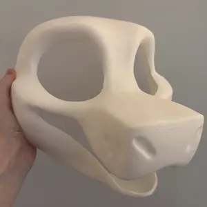 Snake Fursuit Head - 3D Printed