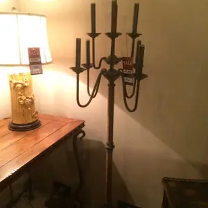 Iron Candelabra Iron Candelabra