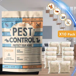 Natural Pest Repellent & Lemongrass & Peppermint Pest Control – Indoor/Outdoor – Safe Around Kids & Pets – Essential Oil Formula