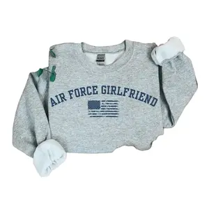 Proud Air Force Girlfriend Sweatshirt, Airforce Girlfriend Sweater, Air Force Girlfriend Shirt, Military Girlfriend Gifts, USAF Graduation