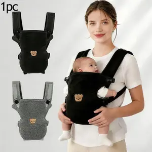 Baby Bear Carrier Strap, Newborn Sling Carriers, Universal Four Seasons Detachable Baby Backpack Straps, Comfortable Front and Back Straps, Perfect Baby Shower Gift