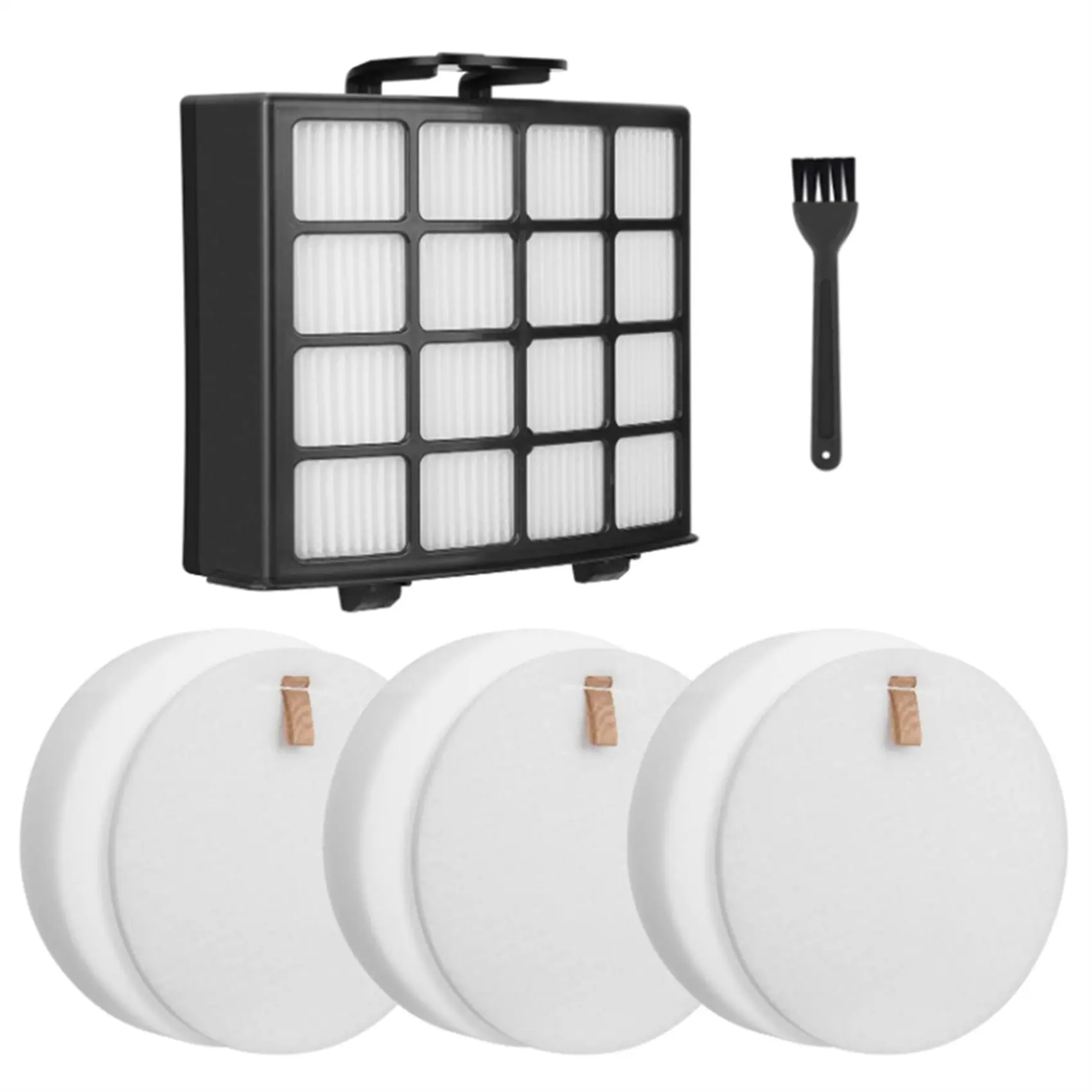 Replacement Filters for Shark Vertex DuoClean PowerFin Upright Vacuum AZ2000,AZ2000W,AZ2002,Part XFFKAZ2000,XHFAZ2000 Cleaning Performance