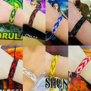 Shango Ochun Orula Yoruba Religion Beaded Bracelet Adjustable Unisex Colorful Beads Ethnic Jewelry