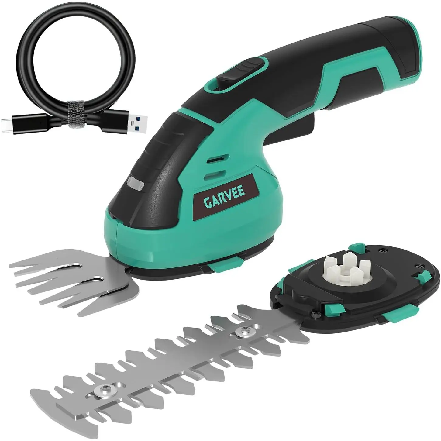 Handheld Electric Grass Trimmer Hedge Shears/Grass Cutter Rechargeable Battery Cable Included Cordless Grass Shear & Shrubbery Trimmer