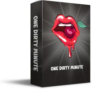 One Dirty Minute: Adult Party  Cards - Naughty Dares for Couples & Friends - Fun Bedroom  for Girlfriend & Boyfriend