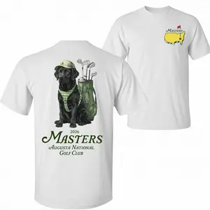 Goft Dog Shirt 2026 Retro Black Labrador Unisex T-Shirt, Funny Goft Cute Dog Golf Lover Gifl, Golder Fan, Master Golf, Augusta National Golf Club, Menswear Women, Siemens