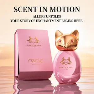 fox Design Perfume, Cute Cartoon fox Spray, Long-Lasting Enchanting Fragrance for Women & Giris, Floral Scent Fragrance Mist, Best Summer Perfume, Eau De Toilette