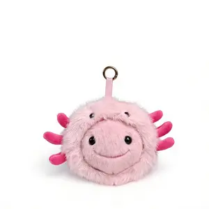 Axolotl Plush Toy, Soft Stuffed Animal Doll, Cute Axolotl Keychain, Perfect Gift for Kids & Adults, Adorable Axolotl Plushie, Kawaii Stuffed Animals