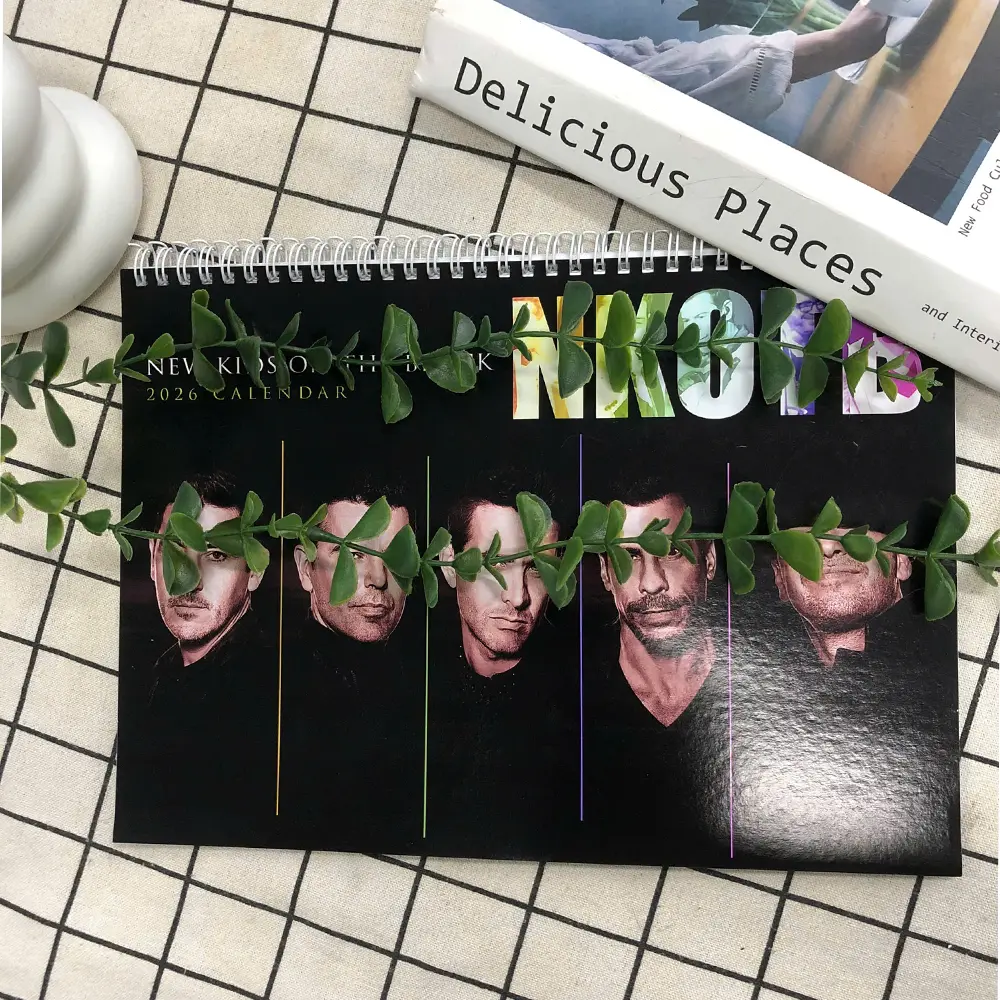 New 2026 calendar has 2 sizes to choose from, Gift for fans, High quality paper 270gsm, note the holidays for convenient tracking.