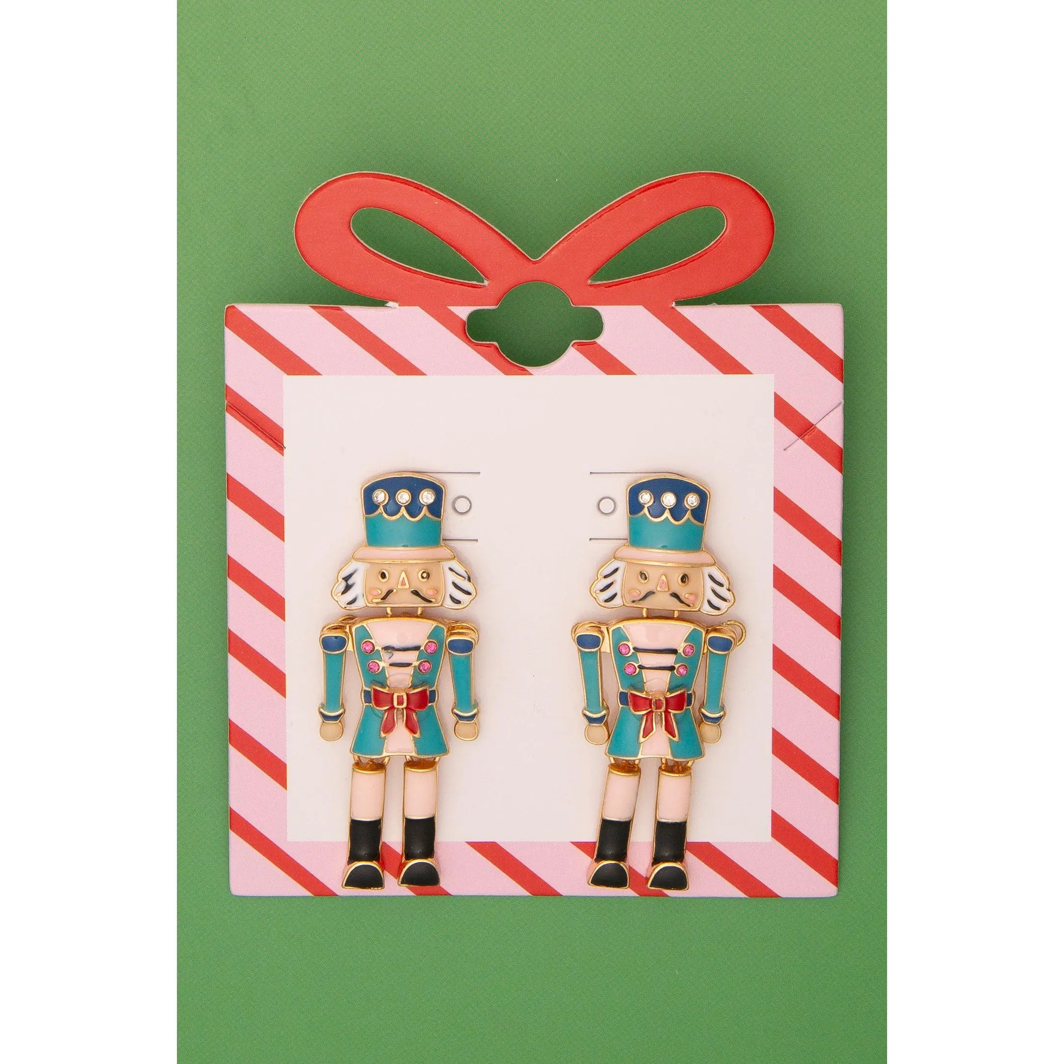 Camilla Christmas Nutcracker Post Earrings